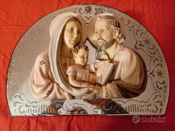 Quadro  Madonna , San Giuseppe e il Bambino Gesu