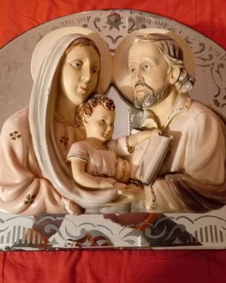 Quadro  Madonna , San Giuseppe e il Bambino Gesu