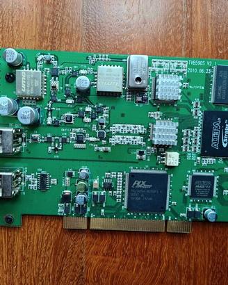 TELEVIEW TVB590S PCI Card Modulatore DVB-T/T2/C/S2