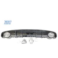 DIFUSORE AUDI A4 B9 S LINE 16- LOOK RS4 NERO LUCID