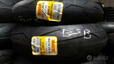 Pirelli diablo supercorsa bsb 120/70 17 - 190/55