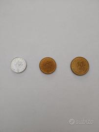 Monete 1-5-10 Lipa Croazia 1993
