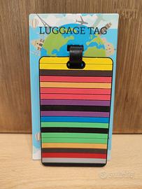 Etichetta valigie viaggio