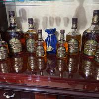Bottiglie di wisky chivas varie misure