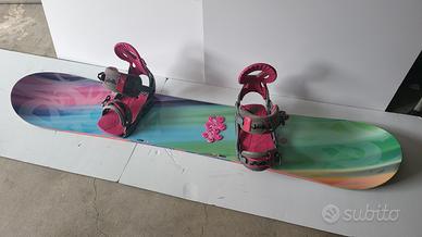 Snowboard Rossignol Tesla 143 + Attacchi + Borsa