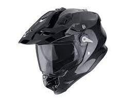 Casco Scorpion ADF-9000 Carbon Air nero lucido