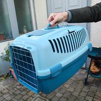Trasportino rigido plastica cane o gatto NUOVO