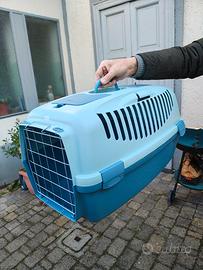 Trasportino rigido plastica cane o gatto NUOVO