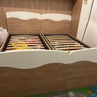 1 letto singolo con rete inclusa