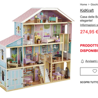 Casa legno Barbie