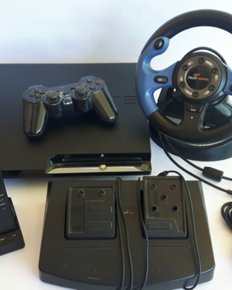 Playstation 3 volante con pedaliera controller