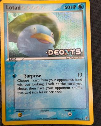 Pokemon Lotad 35/107