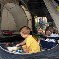 Tenda da campeggio 4 posti con veranda