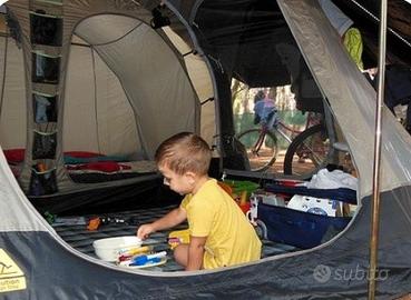 Tenda da campeggio 4 posti con veranda