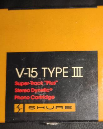 Testina Shure V-15 Type III 3 - NOS, Sealed