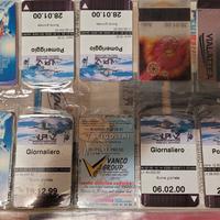 Sky pass e carte telefoniche vintage 