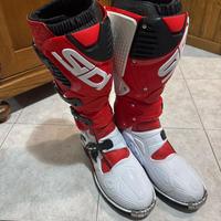 SIDI CROSSFIRE 3 – TOP DI GAMMA Rosso/Bianco