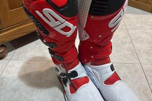 SIDI CROSSFIRE 3 – TOP DI GAMMA Rosso/Bianco