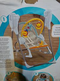 Fisher-Price Altalena 3in1 Sdraietta  