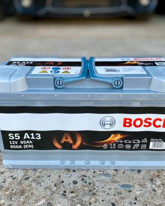 BATTERIA BOSCH S5 A13 12V 95Ah 850A AGM