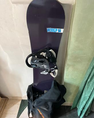 Tavola da Snowboard con attacchi