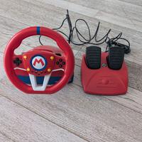 Volante e pedaliera nintendo switch