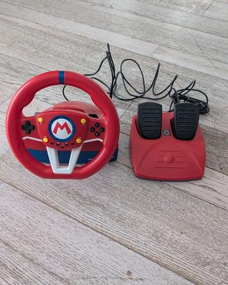 Volante e pedaliera nintendo switch