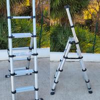 Scala Telescopica Multifunzione in Alluminio