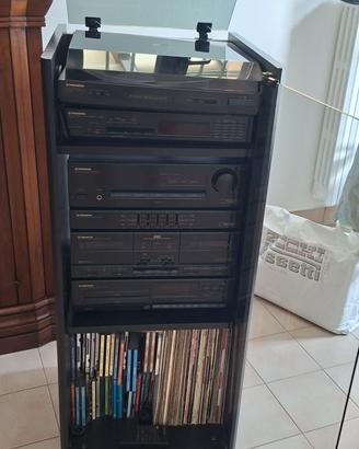 Impianto Stereo Pioneer completo anni 90