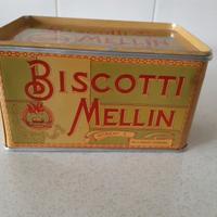 Scatola in metallo biscotti MELLIN