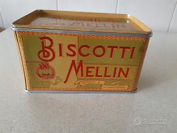 Scatola in metallo biscotti MELLIN