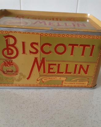 Scatola in metallo biscotti MELLIN