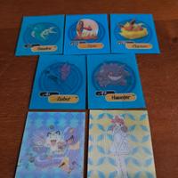 Tessere 3D lenticolari Pokemon