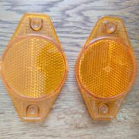 Coppia di catarifrangenti per bicicletta