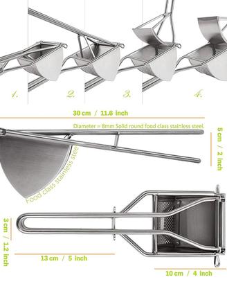 Cucina – Schiaccia Patate Professionale in Acciaio