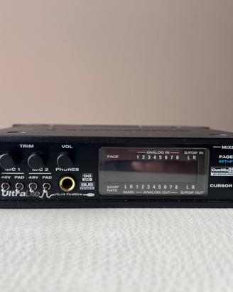 Scheda Audio MOTU ultralite mk1