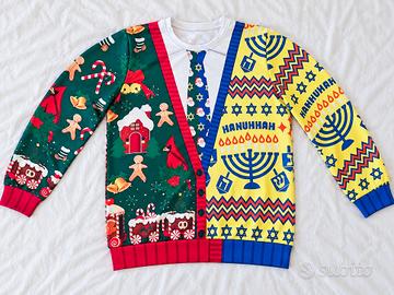 Maglione “brutto” di Natale/Hanukkah