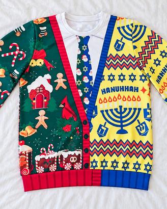 Maglione “brutto” di Natale/Hanukkah