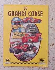 carnet raccolta francobolli le grandi corse Agip