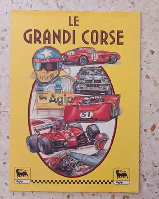 carnet raccolta francobolli le grandi corse Agip