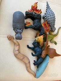 Animali in plastica morbidi gioco bambino