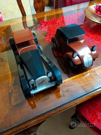 modellini auto in legno 