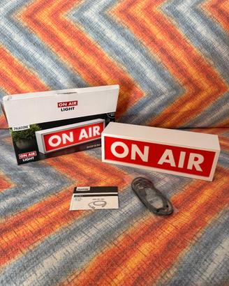 Insegna Luminosa LED "ON AIR" - Marca Paladone