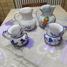 Brocche in ceramica di Faenza