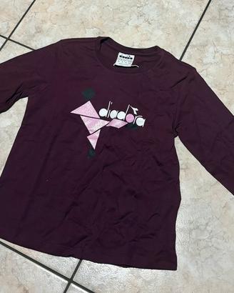 Maglietta diadora bambina
