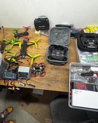 Droni fpv, dji, crossfire tbs, taranis