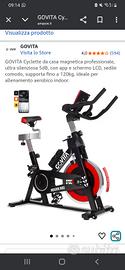 spin bike govita con volano 24 kg