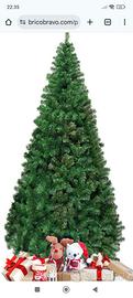 ALBERO DI NATALE 2.10 MT SCATOLATO