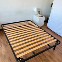 Rete letto ortopedica 140x190 in metallo