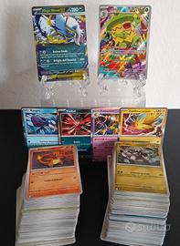 kit 220 Carte Pokemon + carte speciali ultra rare